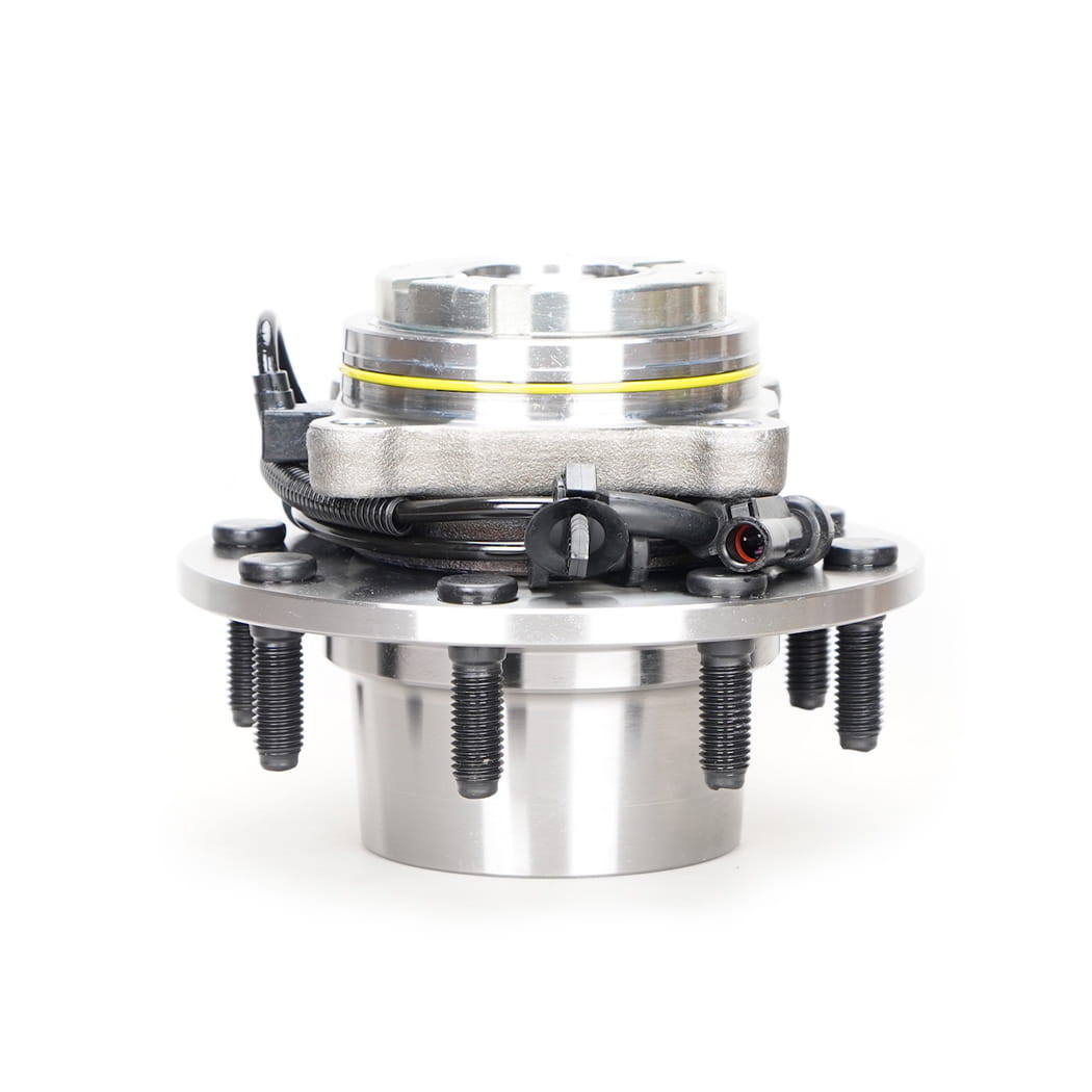 Hanhub 515077 Cubo da roda dianteira e montagem de rolamentos compatíveis com F-250 Super Duty F-350 Super Duty F-450 Super Duty F-550 Super Duty Substitui Ha590425 BR930425 F81A2B663CE FW777 8-LUG