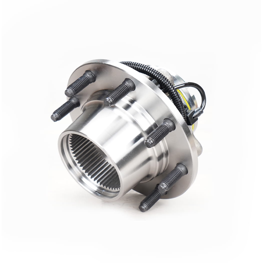 Hanhub 515077 Cubo da roda dianteira e montagem de rolamentos compatíveis com F-250 Super Duty F-350 Super Duty F-450 Super Duty F-550 Super Duty Substitui Ha590425 BR930425 F81A2B663CE FW777 8-LUG