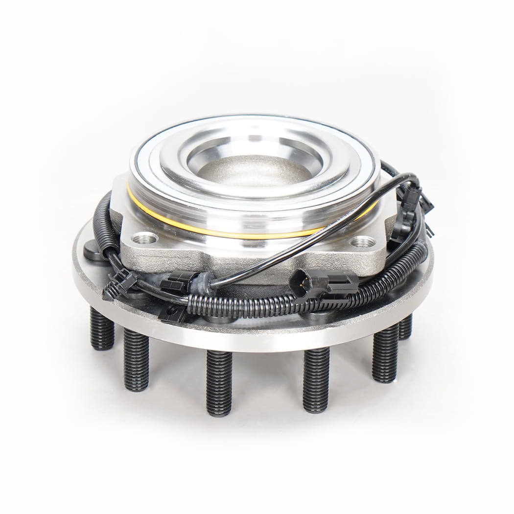 Hanhub 515146 Cubrão da roda dianteira e montagem de rolamentos compatíveis com Chevy Silverado 2500 HD Silverado 3500 HD Sierra 2500 HD Sierra 3500 HD substitui FW423 22762440 25807419 20873257 BR930827 SP620301 8-LUG