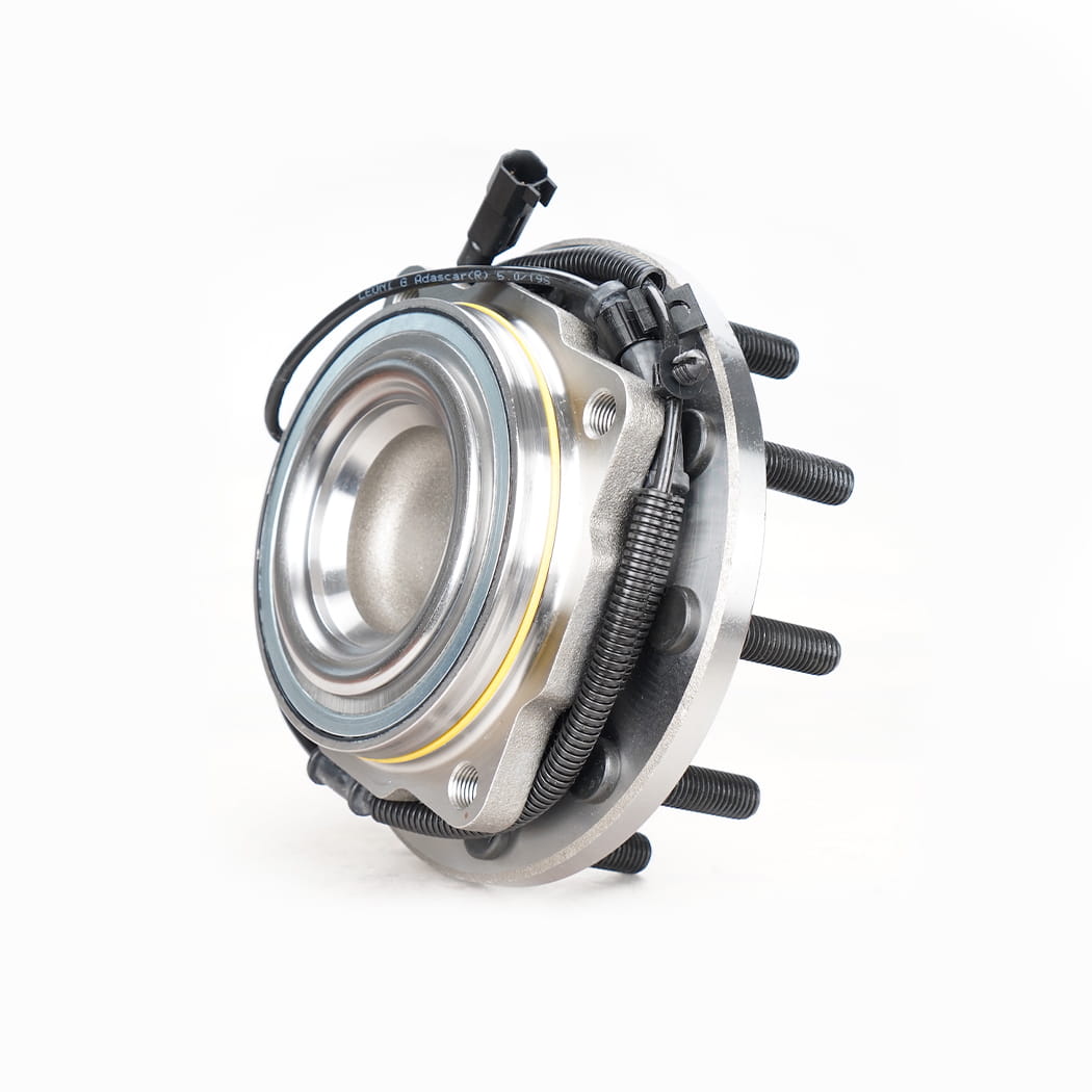 Hanhub 515146 Cubrão da roda dianteira e montagem de rolamentos compatíveis com Chevy Silverado 2500 HD Silverado 3500 HD Sierra 2500 HD Sierra 3500 HD substitui FW423 22762440 25807419 20873257 BR930827 SP620301 8-LUG